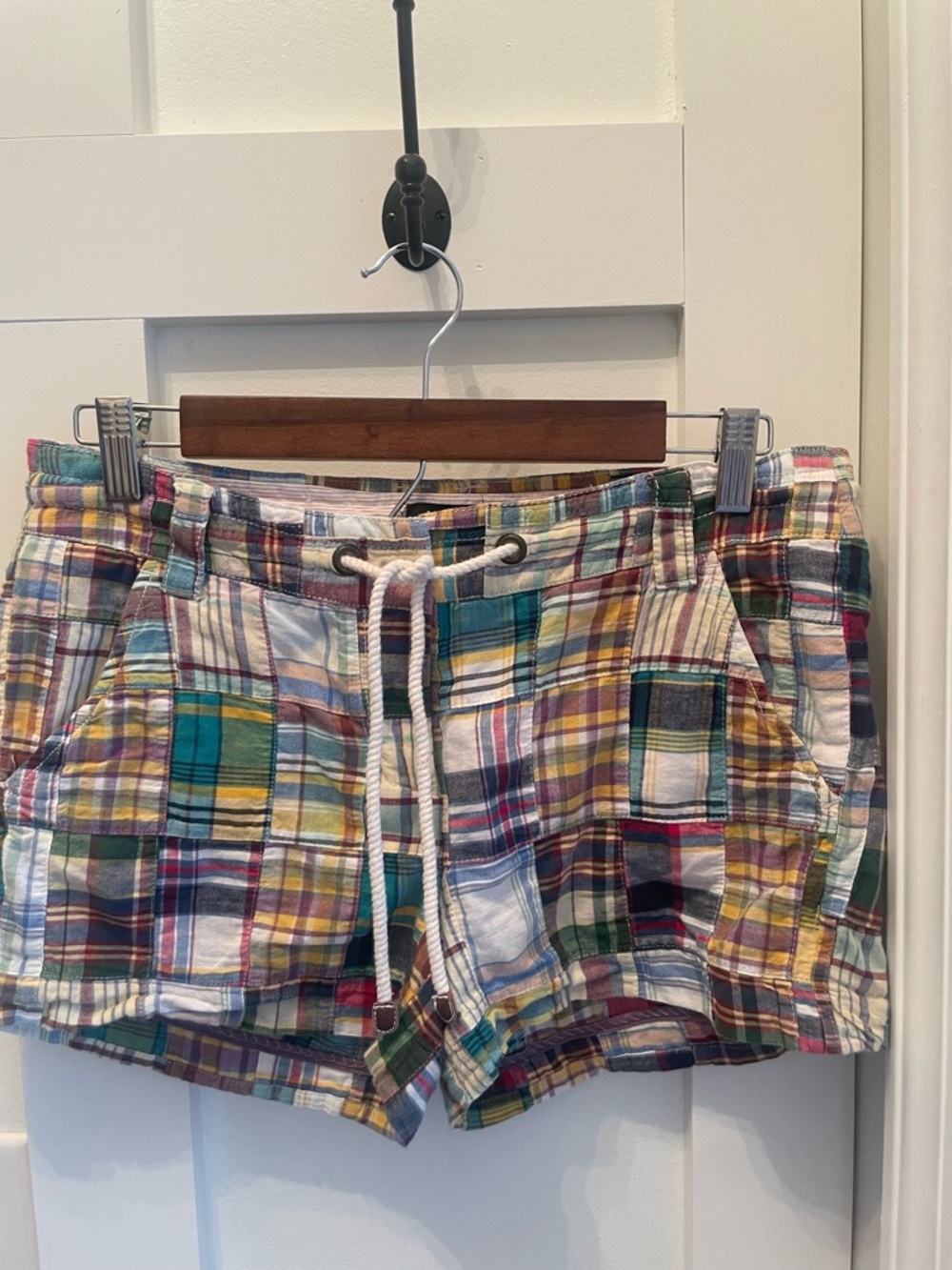 JCrew Madras Drawstring Women’s Shorts